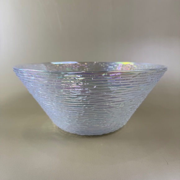 Anchor Hocking Other - Vintage 1968 Anchor Hocking Soreno Aurora Iridescent Glass Bowl | 11.5”
